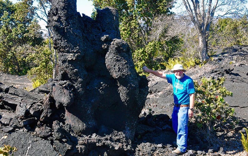 Dr Don Swanson, Volcanologist in Hawaii