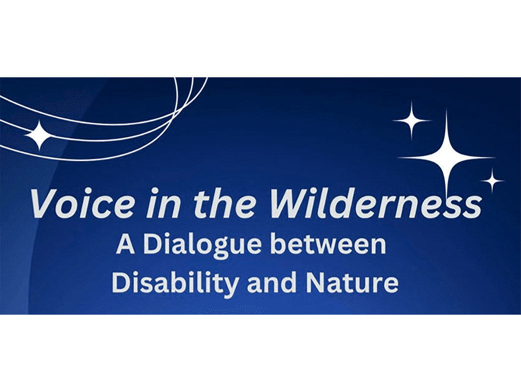 Voice of the Wildnerness Flyer Sept 12, 2024 at Pendragon Theater in Saranac Lake, NY